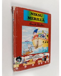 Kirjailijan Enid Blyton käytetty kirja Niksu merillä