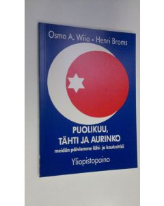 Kirjailijan Osmo A. Wiio käytetty kirja Puolikuu, tähti ja aurinko : meidän päiviemme Lähi- ja Kaukoitää