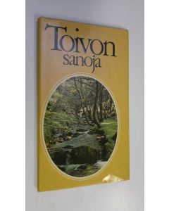 käytetty kirja Toivon sanoja