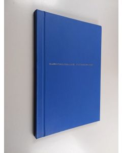 Kirjailijan Juhani Siikala käytetty kirja Rakennusmateriaalien standardisoiminen : tavaraopin ja teknologian seminaaritutkielma kauppakokeakoulussa 7.10.1970