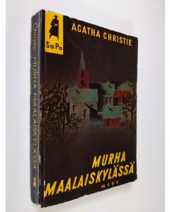Kirjailijan Agatha Christie käytetty kirja Murha maalaiskylässä