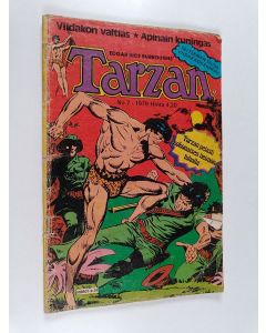 Kirjailijan Edgar Rice Burroughs käytetty teos Tarzan 7/1979