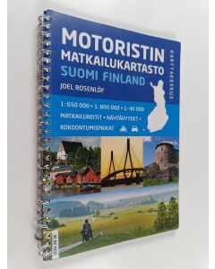 Kirjailijan Joel Rosenlöf käytetty teos Motoristin matkailukartasto : Suomi-Finland