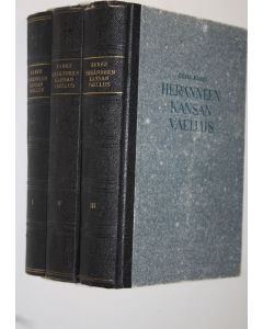 Kirjailijan Olavi Kares käytetty kirja Heränneen kansan vaellus 1-3 : Suomen herännäisyyden elämää ja vaiheita noin v:sta 1880 v:een 1930