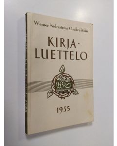 käytetty kirja Werner Söderström osakeyhtiön kirjaluettelo tammikuussa 1955