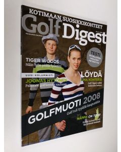 käytetty kirja Golf Digest 3/2008
