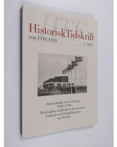 käytetty kirja Historisk tidskrift för Finland 3/2005