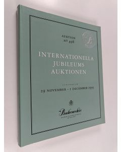 käytetty kirja Internationella jubileums auktionen, Stockholm 29 november - i december 1995