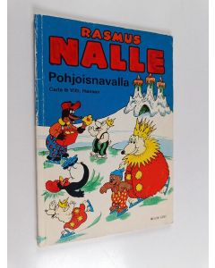 Kirjailijan Carla Hansen käytetty kirja Rasmus Nalle Pohjoisnavalla