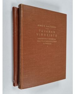Kirjailijan Aimo O. Aaltonen käytetty kirja Tavaran virheistä 1-2 : hankintaa koskeva kauppaoikeudellinen tutkimus