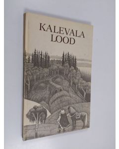Kirjailijan Elias Lönnrot käytetty kirja Kalevala Lood
