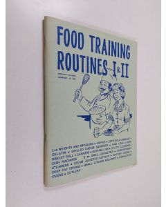 Kirjailijan Kent State University. Food Services Department käytetty teos Food Training Routines