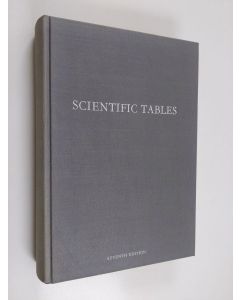 Kirjailijan K.Diem käytetty kirja Scientific tables