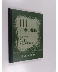käytetty kirja 111 kitaralaulua