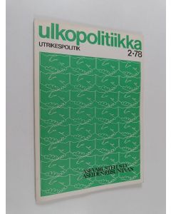 käytetty kirja Ulkopolitiikka 2/78