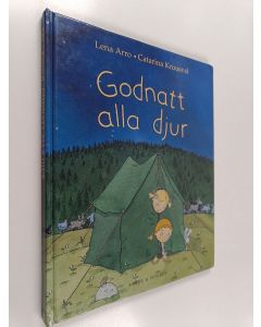 Kirjailijan Lena Arro käytetty kirja Godnatt alla djur