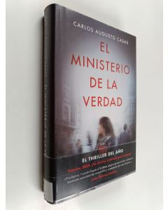 Kirjailijan Carlos Augusto Casas käytetty kirja El ministerio de la verdad