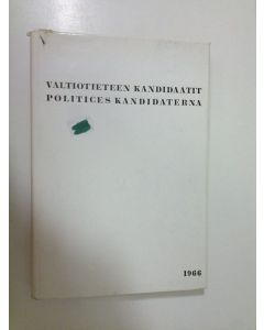 käytetty kirja Valtiotieteen kandidaatit = Politices kandidaterna : 1966