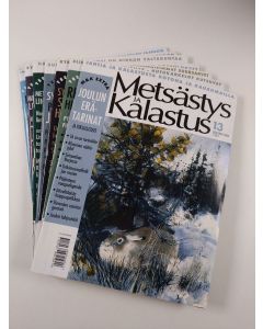 käytetty teos Metsästys ja kalastus no:t 7 - 13/2008 osavuosikerta