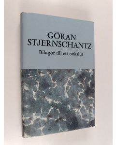 Kirjailijan Göran Stjernschantz käytetty kirja Bilagor till ett bokslut