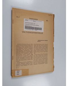 käytetty teos Kansakouluasetusten kodifioimiskomitealta
