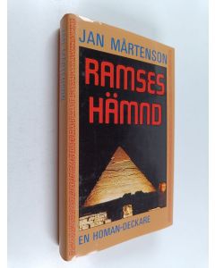 Kirjailijan Jan Mårtenson käytetty kirja Ramses hämnd : en Homandeckare