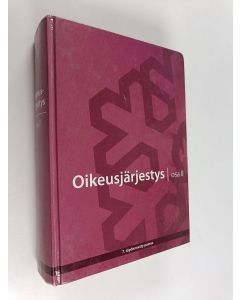 käytetty kirja Oikeusjärjestys Osa 2