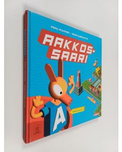 Kirjailijan Panu Puukari käytetty kirja Aakkossaari