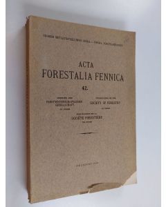 käytetty kirja Acta forestalia Fennica 42