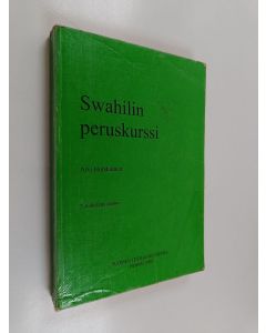 Kirjailijan Arvi Hurskainen käytetty kirja Swahilin peruskurssi