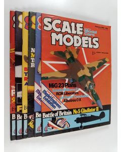 käytetty teos Scale models puolivuosikerta 1980 (Maaliskuun nro puuttuu)
