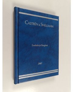 käytetty kirja Castren & Snellman Laulukirja/Sångbok