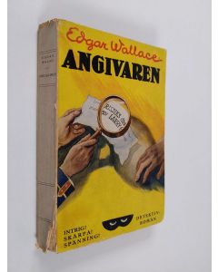 Kirjailijan Edgar Wallace käytetty kirja Angivaren