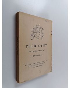 Kirjailijan Henrik Ibsen käytetty kirja Peer Gynt - en dramatisk dikt