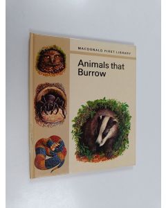 käytetty kirja Animals that Burrow