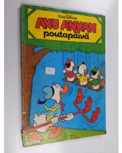 Kirjailijan Walt Disney käytetty kirja Aku Ankan poutapäivä