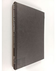 Kirjailijan W. H. Chaloner käytetty kirja British Economic and Social History - A Bibliographical Guide