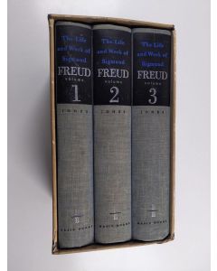 Kirjailijan Ernest Jones käytetty kirja The life and work of Sigmund Freud Vol. 1-3 (Box)