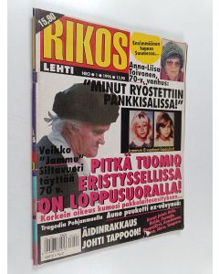 käytetty teos Rikos-lehti 1/1996