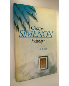 Kirjailijan Georges Simenon käytetty kirja Todistaja