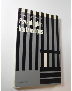 Kirjailijan Arvo Lehtovaara käytetty kirja Psykologian kertausopas : Tarkoitettu apuvälineeksi Lehtovaaran Psykologian käyttäjille