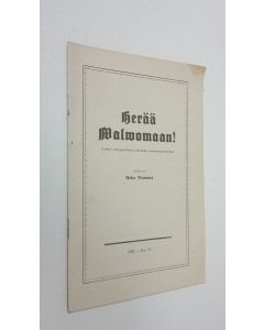 käytetty teos Herää valvomaan! N:o 11 1941