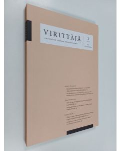 käytetty kirja Virittäjä 1/2012