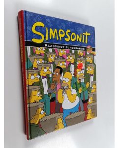 Kirjailijan Matt Groening käytetty kirja Simpsonit : klassikot supersarjis
