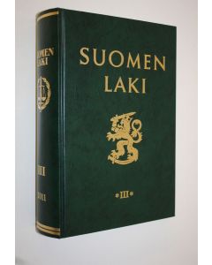 käytetty kirja Suomen laki 2011 osa 3