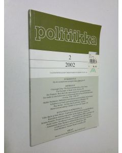 käytetty kirja Politiikka 2/2002 : Valtiotieteellisen yhdistyksen julkaisu