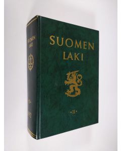 käytetty kirja Suomen laki 1992 osa 2