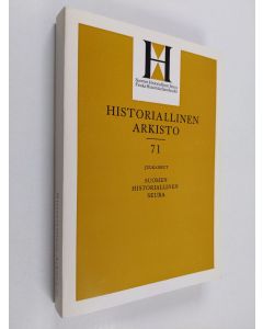 käytetty kirja Historiallinen arkisto 71