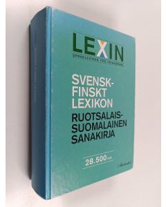 Kirjailijan Paula Ehrnebo käytetty kirja Svensk-finsk lexikon = Ruotsalais-suomalainen sanakirja