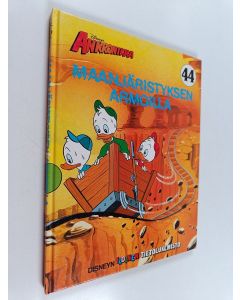 Kirjailijan Walt Disney käytetty kirja Maanjäristyksen armoilla